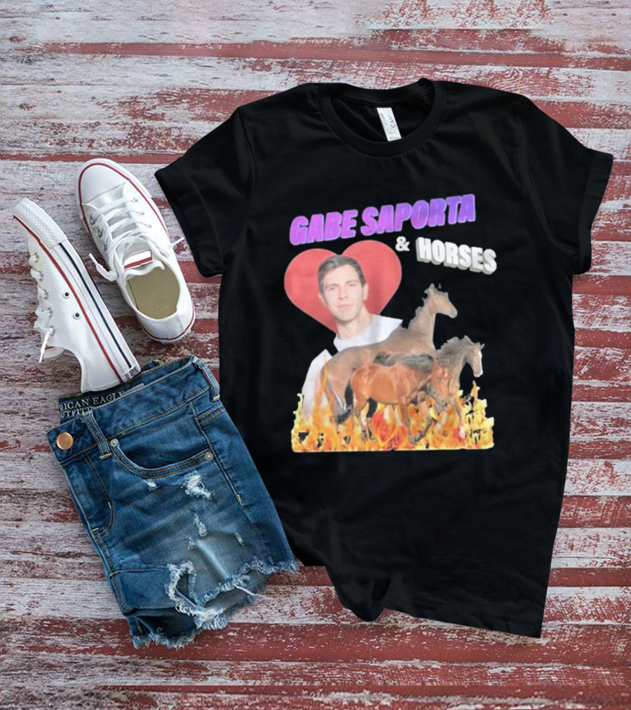 Gabe Saporta And Horses T-Shirt