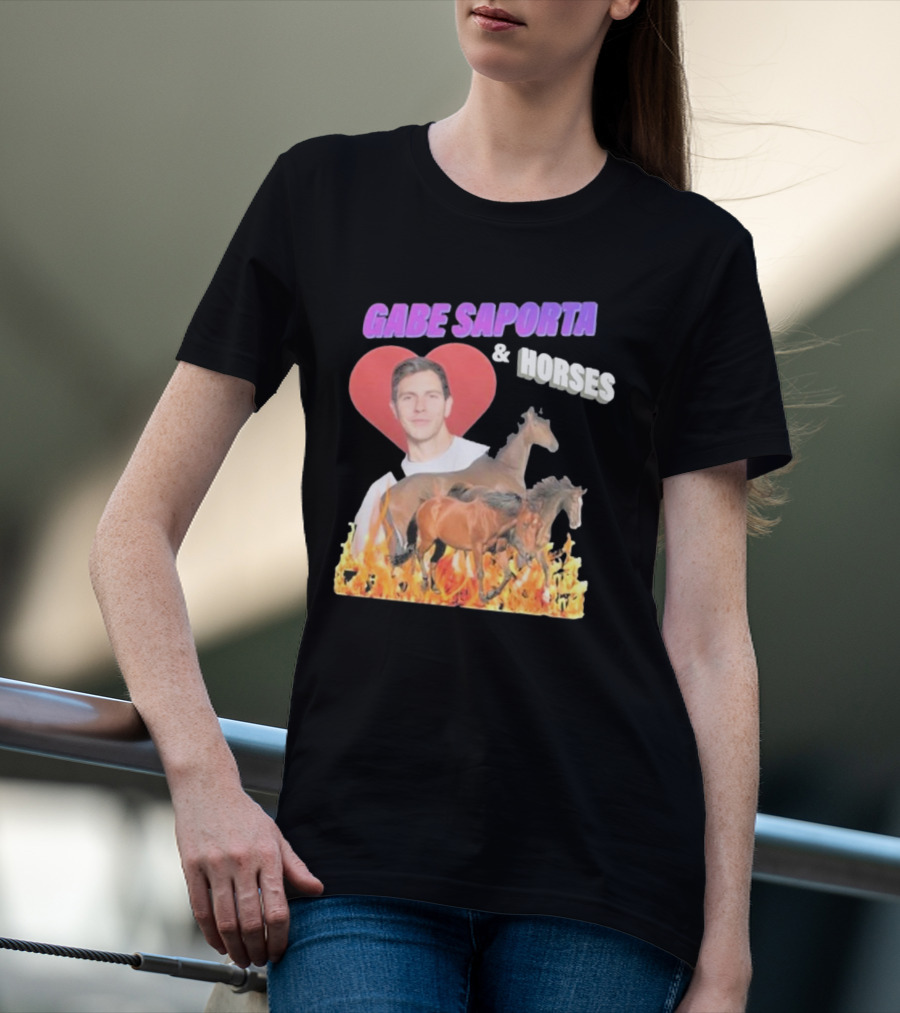 Gabe Saporta And Horses T-Shirt