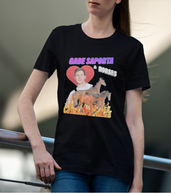 Gabe Saporta And Horses T-Shirt