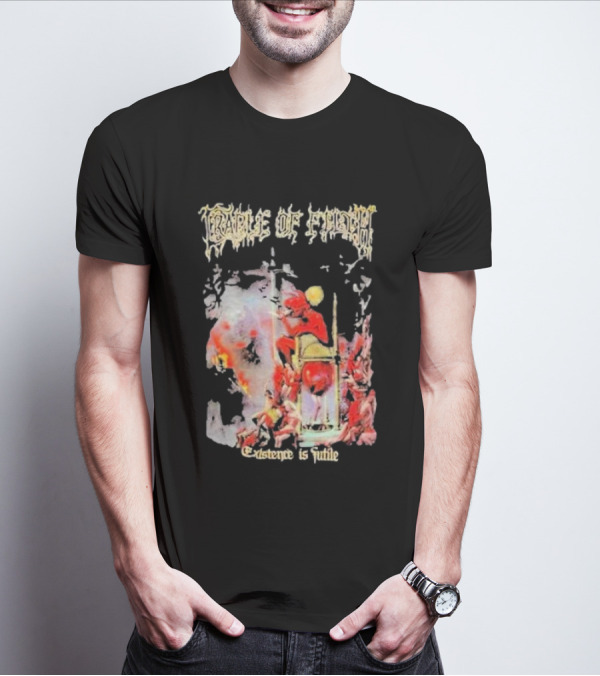 Cradle Of Filth Existence Is Futile Dark Gothic T-Shirt