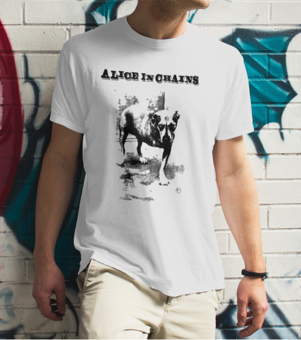 Alice In Chains Dog Grunge T-Shirt