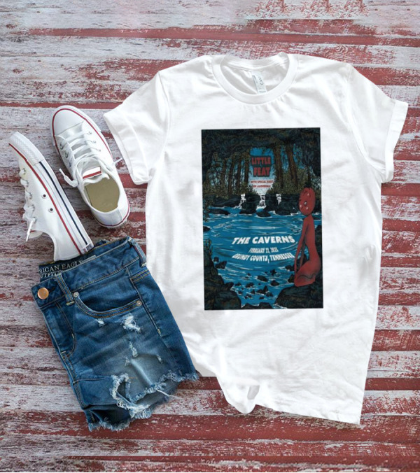 Little Feat February 22 2025 The Caverns With Special Guest Leftover Salmon Grundy County Tennessee T-Shirt