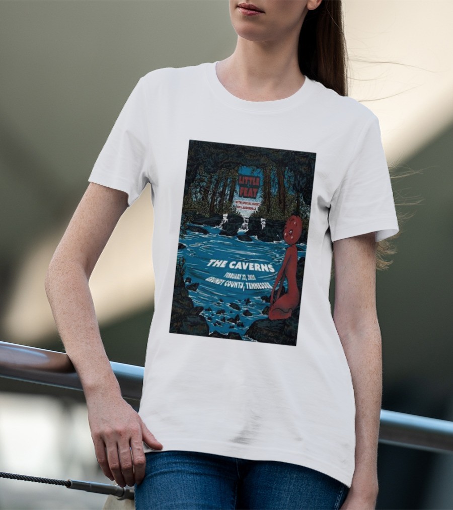 Little Feat February 22 2025 The Caverns With Special Guest Leftover Salmon Grundy County Tennessee T-Shirt