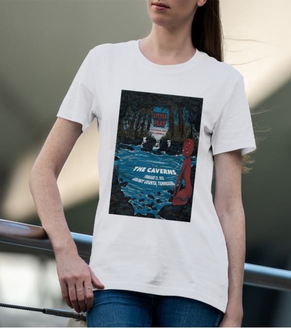 Little Feat February 22 2025 The Caverns With Special Guest Leftover Salmon Grundy County Tennessee T-Shirt