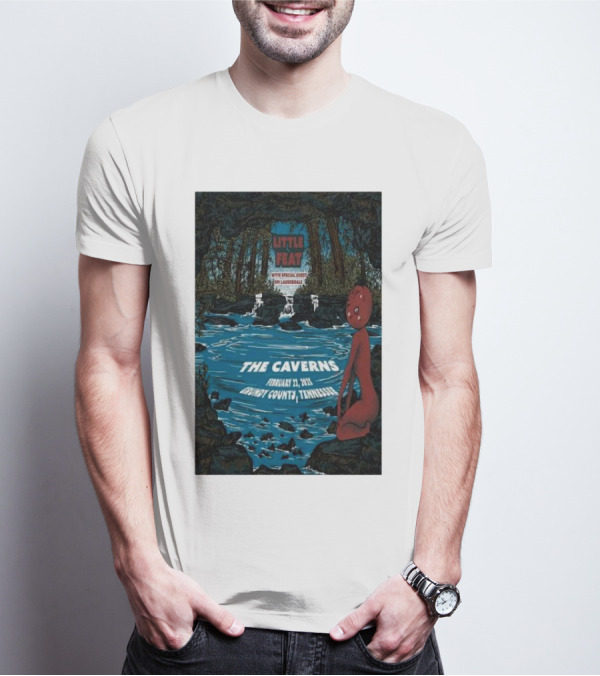 Little Feat February 22 2025 The Caverns With Special Guest Leftover Salmon Grundy County Tennessee T-Shirt
