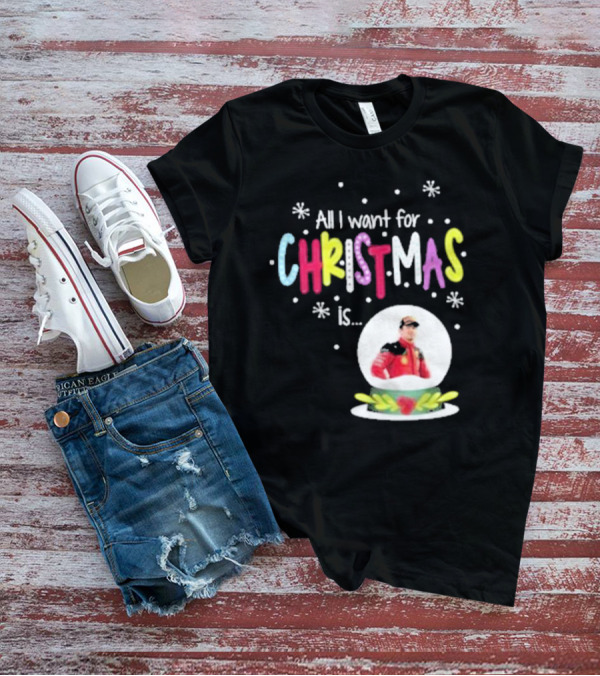 All I Want For Christmas Is Charles Leclerc Snow T-Shirt