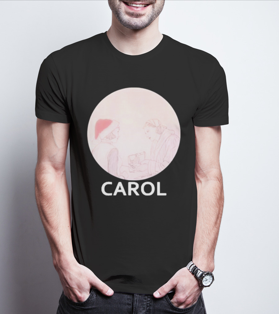 Ariana Grande Carol Christmas Santa Hat Version T-Shirt