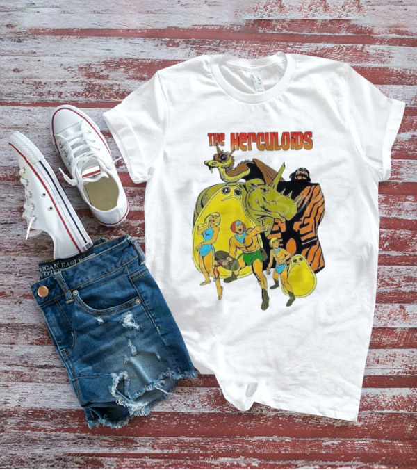 The Herculoids Classic Adventure Cartoon Characters T-Shirt