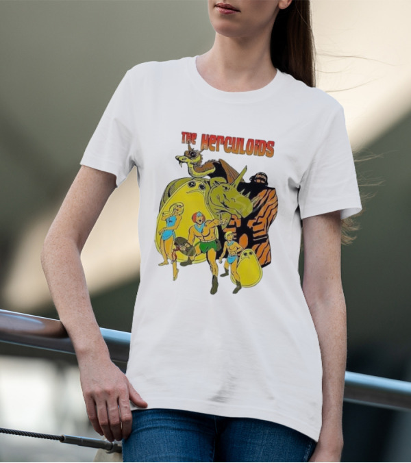 The Herculoids Classic Adventure Cartoon Characters T-Shirt