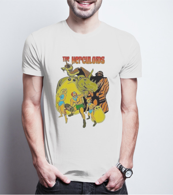 The Herculoids Classic Adventure Cartoon Characters T-Shirt