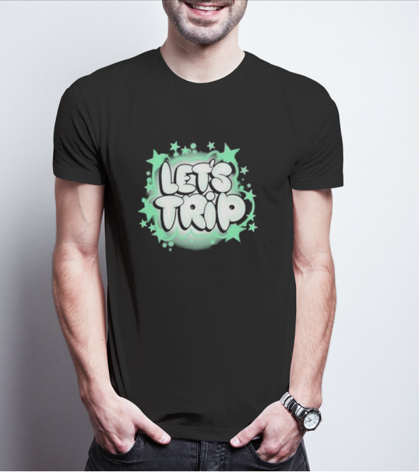 Sturniolo Let's Trip Airbrush Stars T-Shirt