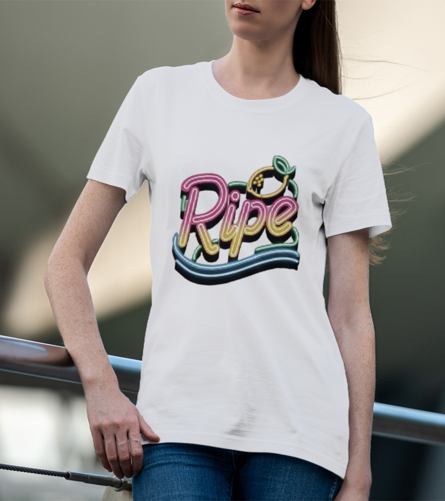 Ripe Neon Ribbed Fruit T-Shirt