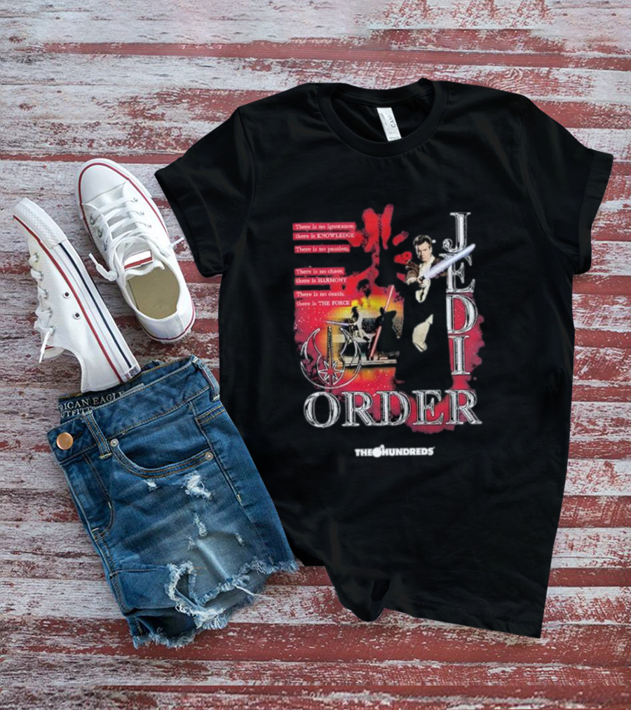 Jedi Order Code Knowledge Harmony Force The Hundreds Star Wars T-Shirt