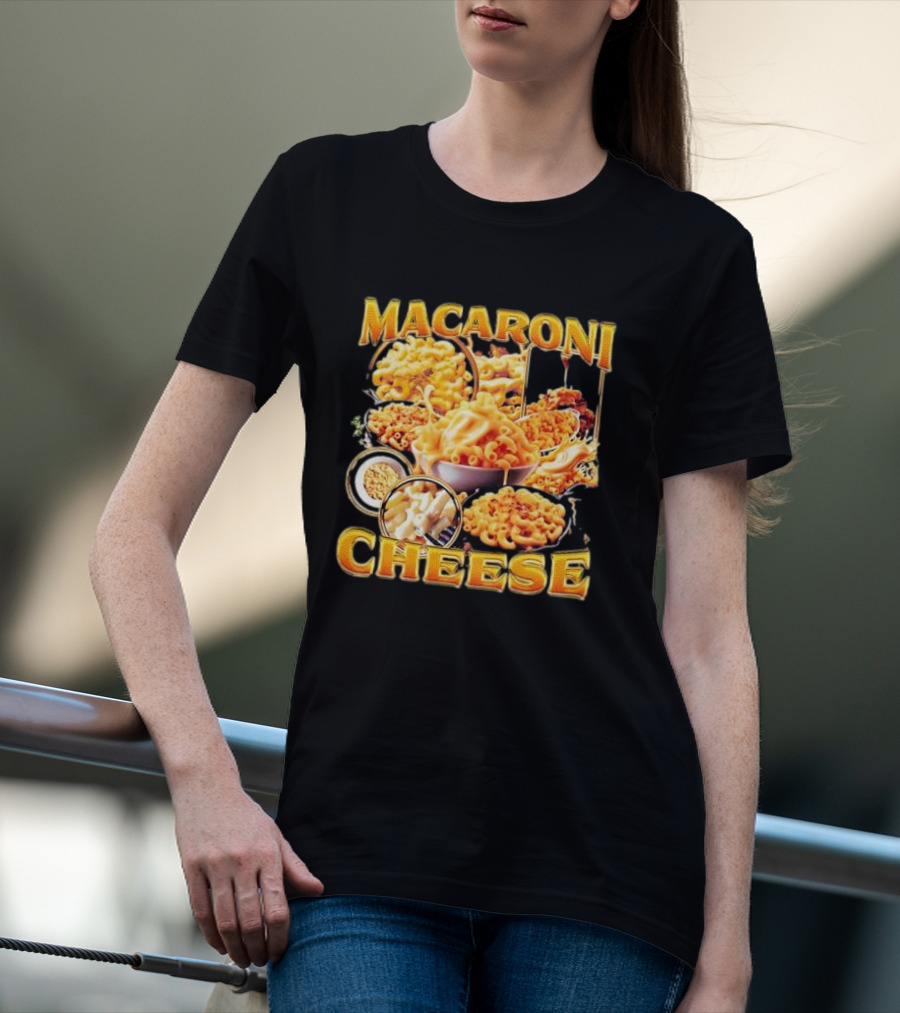 MACARONI CHEESE DELICIOUS VARIETIES IN VIBRANT T-Shirt