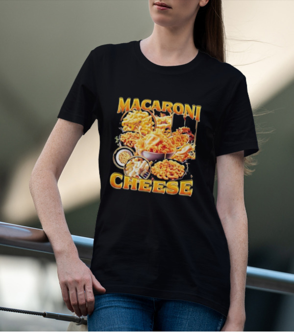 MACARONI CHEESE DELICIOUS VARIETIES IN VIBRANT T-Shirt