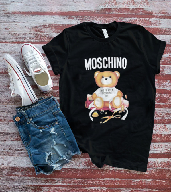Moschino Teddy This Is Not A Moschino Toy Print T-Shirt