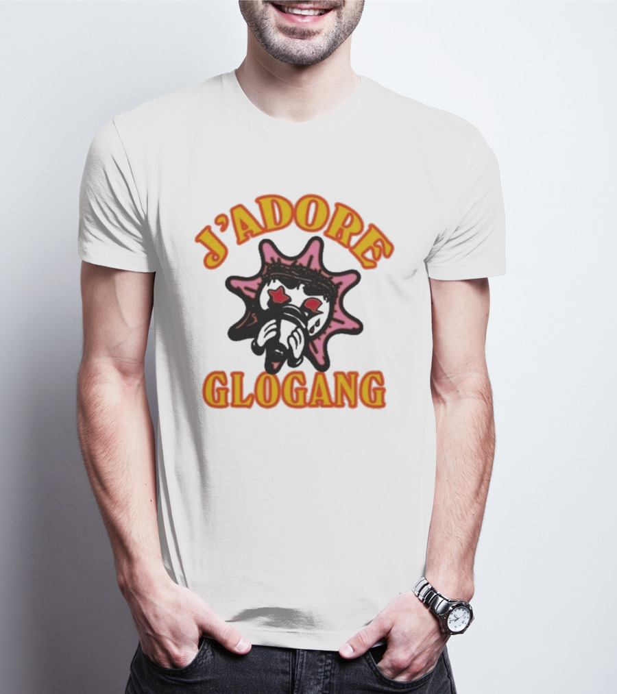 J’Adore Glogang Star Emoji Face T-Shirt