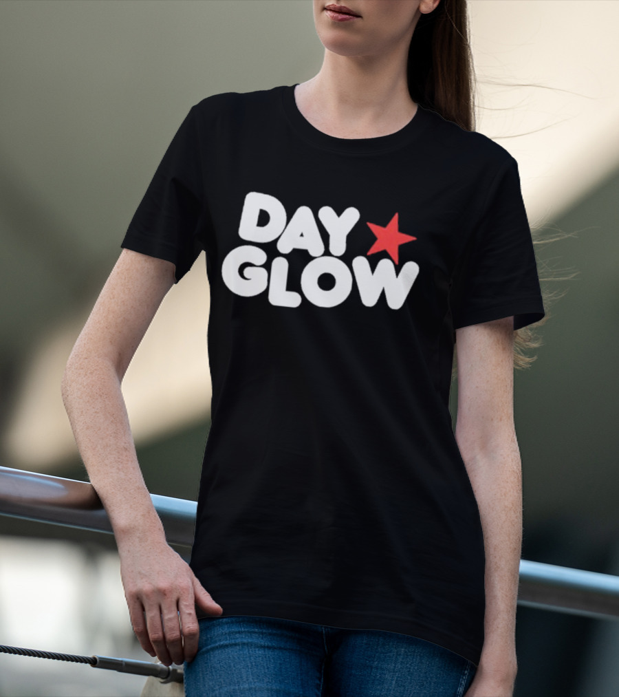 Day Glow Red Star T-Shirt