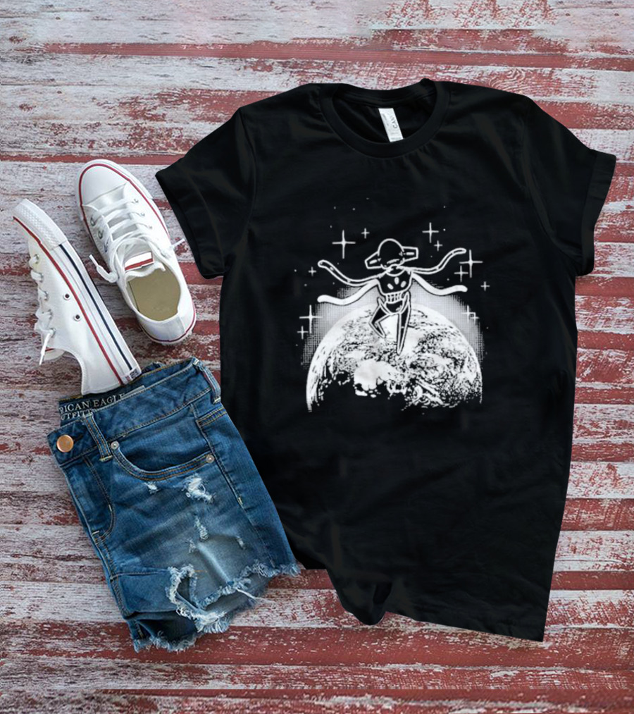 Hello World Deoxys Space Adventures Galaxy Earth Journey T-Shirt