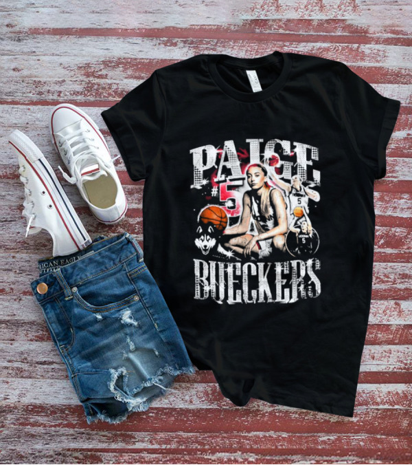 Paige Bueckers #5 UConn Huskies Basketball Star T-Shirt