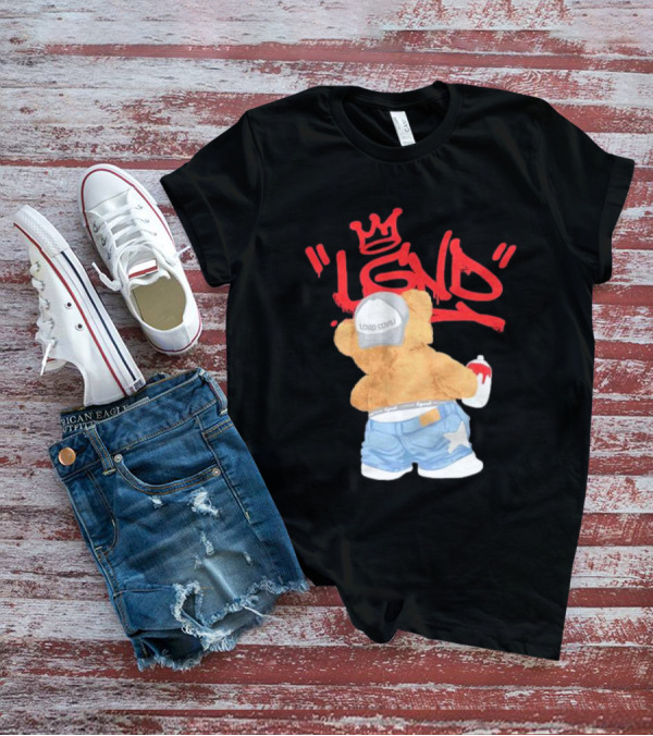 Tagger Bear LGND Lord Supply Graffiti T-Shirt