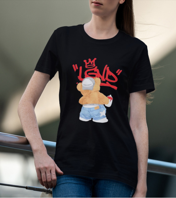 Tagger Bear LGND Lord Supply Graffiti T-Shirt