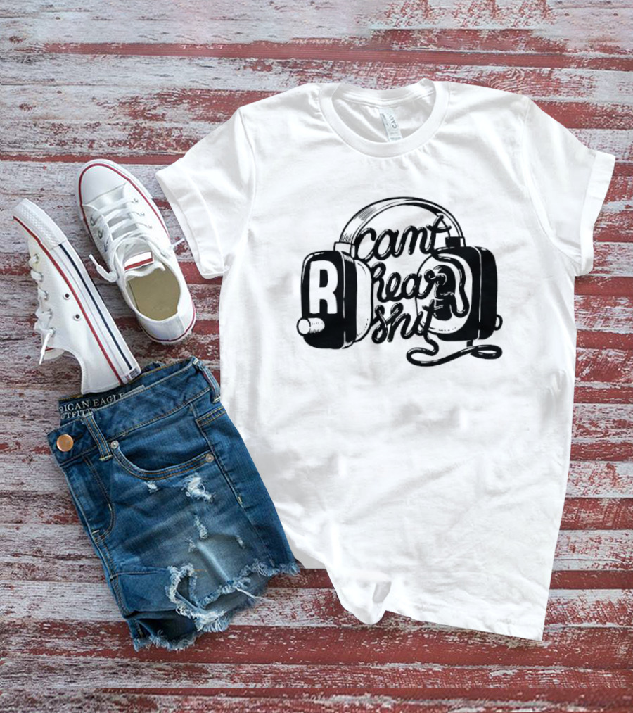 Can't Hear Shit DJ Westbam Headphone T-Shirt