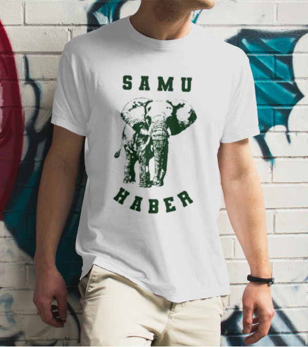 SAMU HABER Elephant T-Shirt