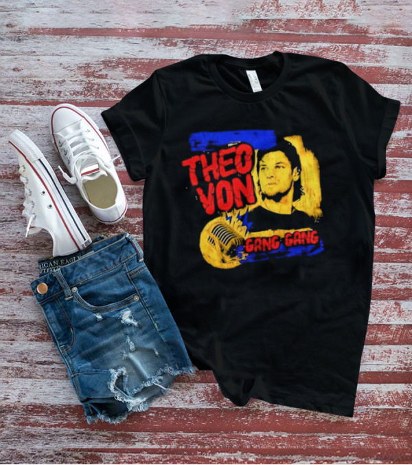 Theo Von Gang Gang 90s Pepper Mic T-Shirt