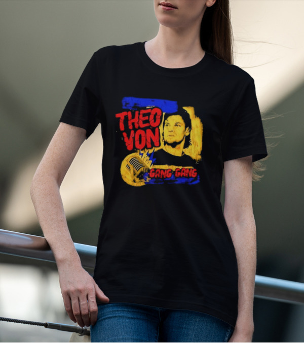 Theo Von Gang Gang 90s Pepper Mic T-Shirt
