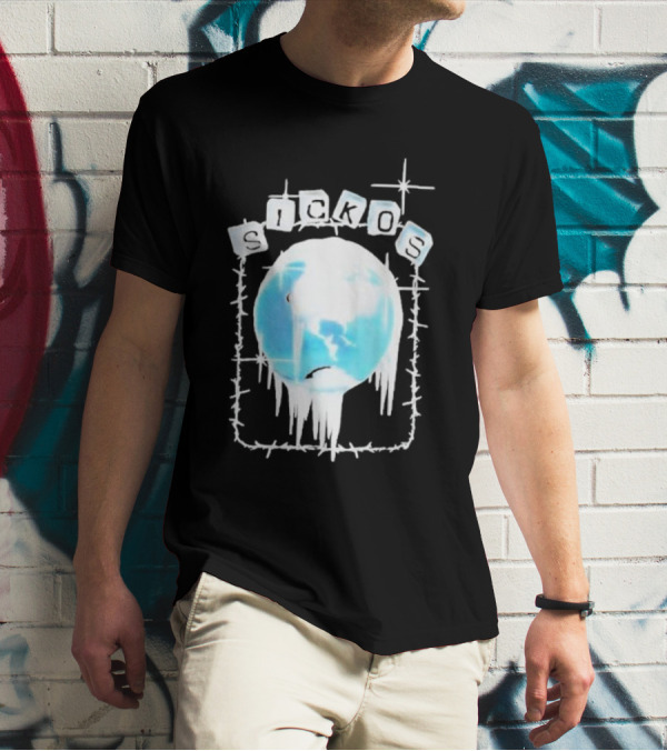 Sickos Ice World Frozen Barbed Wire T-Shirt