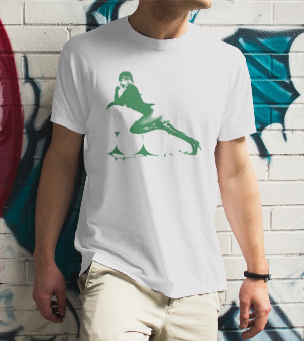 1Wish Ava Max Christmas Iconic Green Festive T-Shirt
