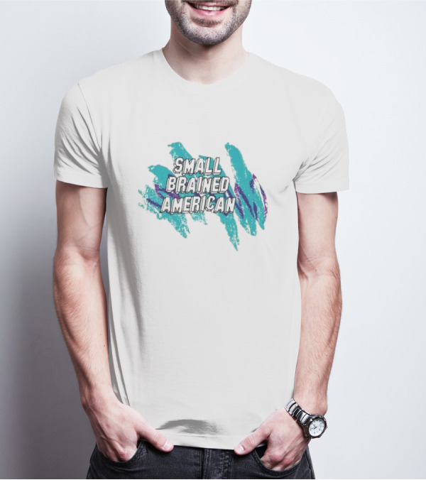 Small Brained American Vintage 90s Jazz Cup T-Shirt