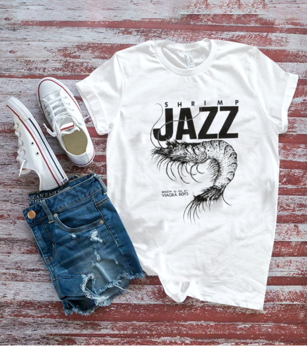 Shrimp Jazz Brought To You By Viagra Boys Vintage T-Shirt