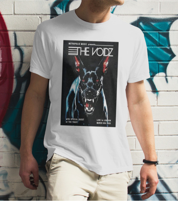 Metropolis Music Presents The Voidz Live In London At The Troxy March 8th 2025 Tour T-Shirt