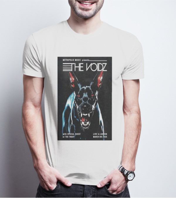 Metropolis Music Presents The Voidz Live In London At The Troxy March 8th 2025 Tour T-Shirt