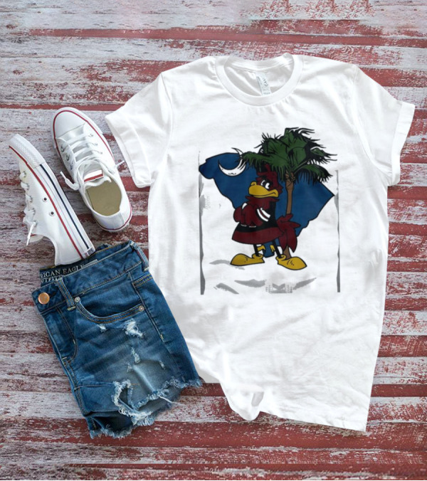 South Carolina Gamecocks Football Palmetto Moon Rooster T-Shirt