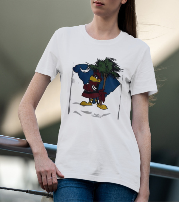 South Carolina Gamecocks Football Palmetto Moon Rooster T-Shirt