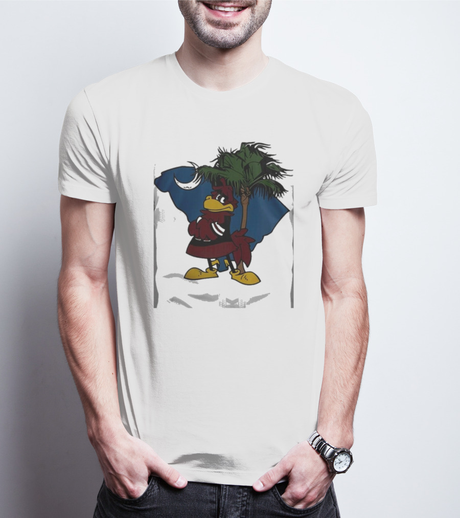 South Carolina Gamecocks Football Palmetto Moon Rooster T-Shirt