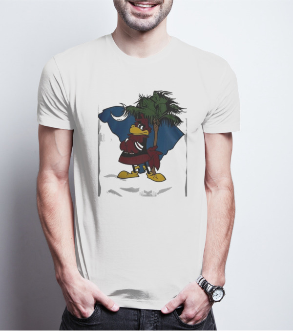 South Carolina Gamecocks Football Palmetto Moon Rooster T-Shirt