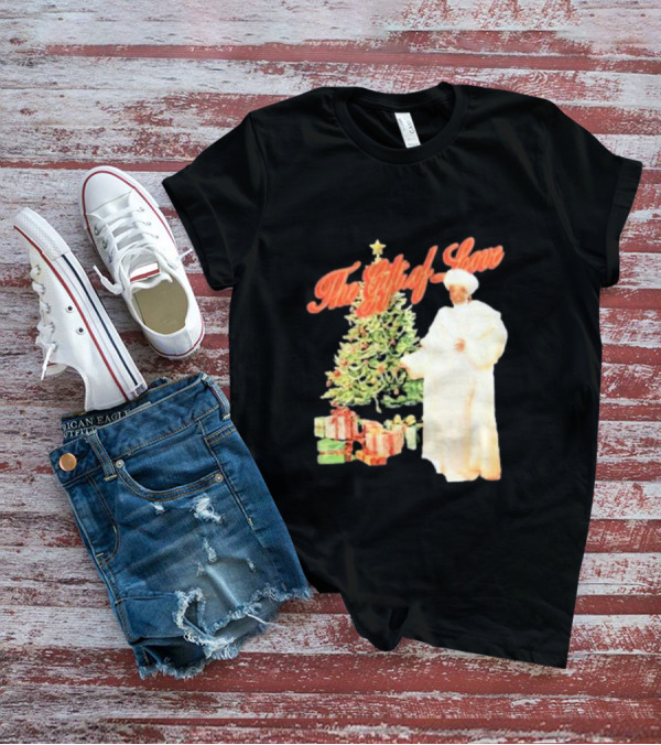 The Gift Of Love Christmas Tree Retro Style Jennifer Hudson T-Shirt