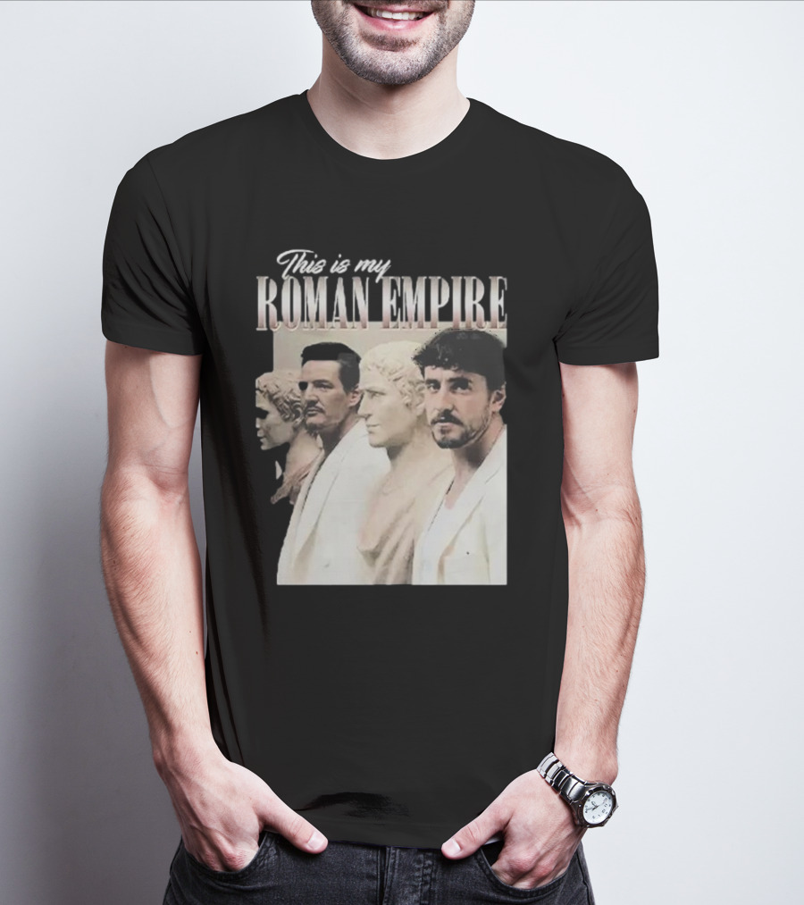This Is My Roman Empire Pedro Pascal Paul Mescal Busts T-Shirt