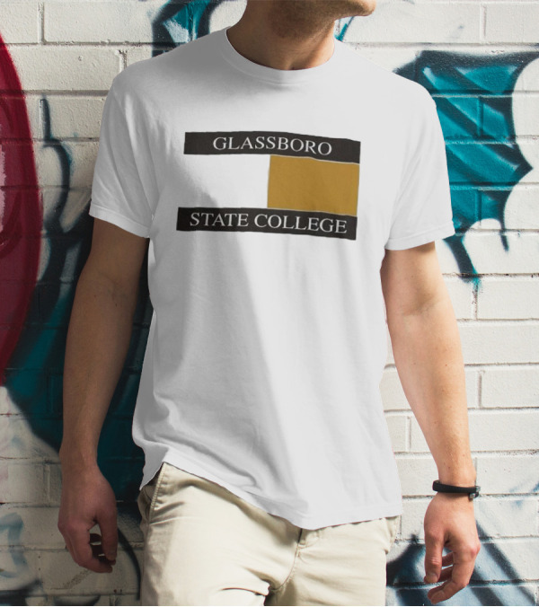 Glassboro State College Black And Gold Block T-Shirt