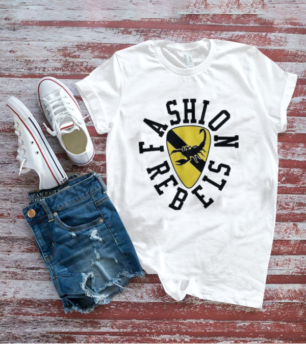 Fashion Rebels Mia Hall Loves The Kids Scorpion Shield T-Shirt