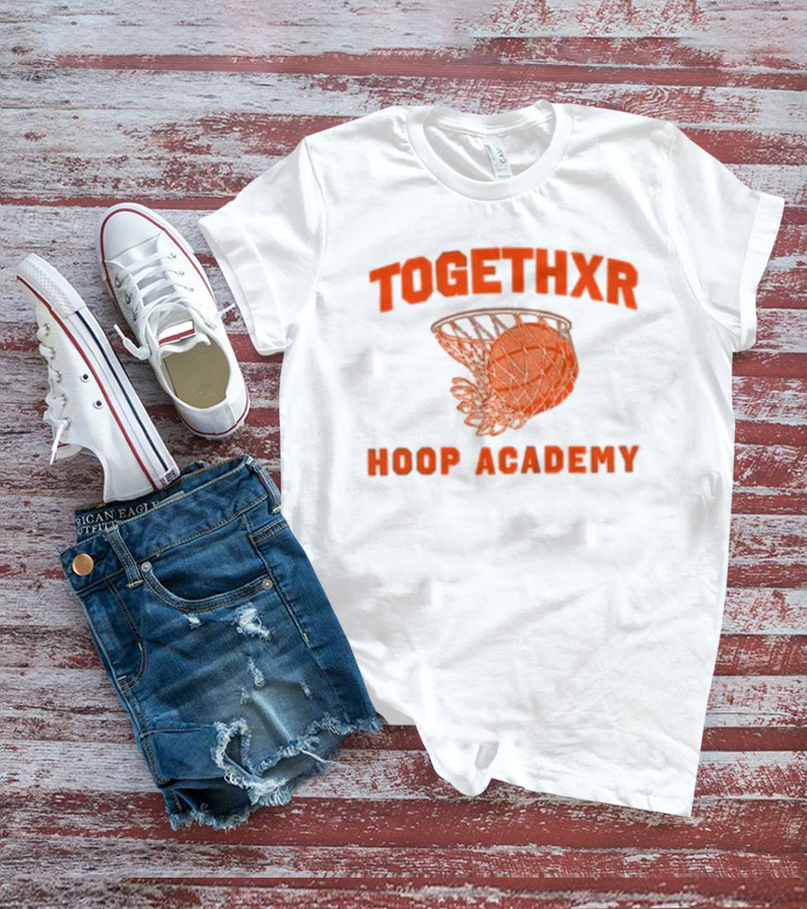 TOGETHXR Basketball Hoop Academy Logo T-Shirt