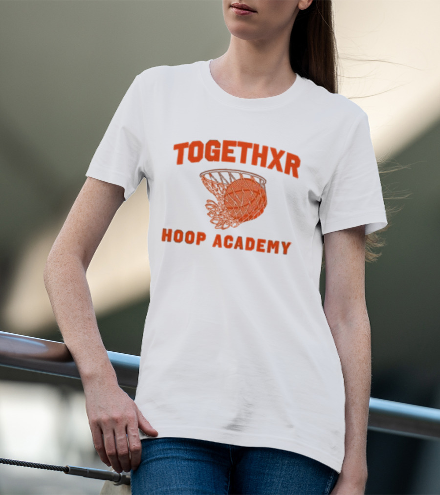 TOGETHXR Basketball Hoop Academy Logo T-Shirt