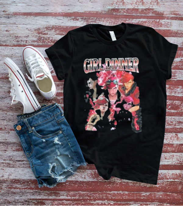Girl Dinner Vi Arcane Characters T-Shirt