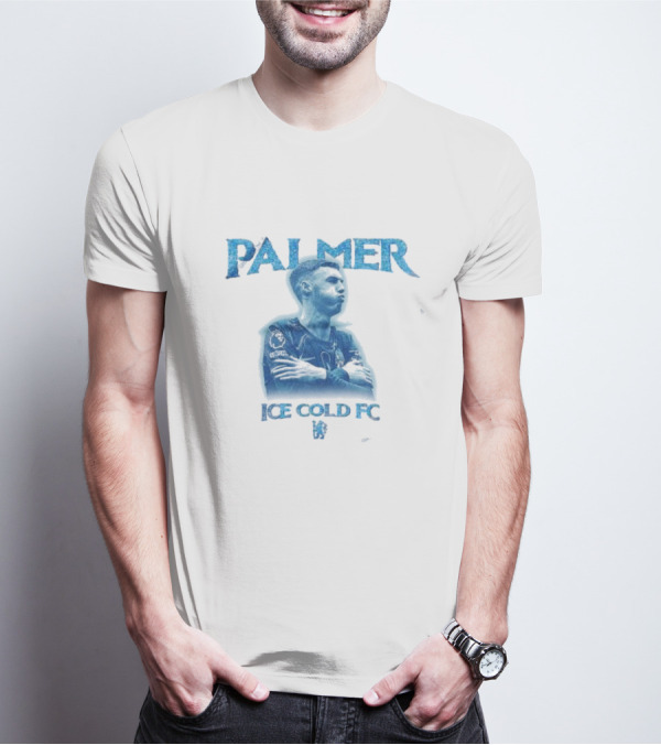 Chelsea Palmer Ice Cold FC Football Blue Vibe T-Shirt