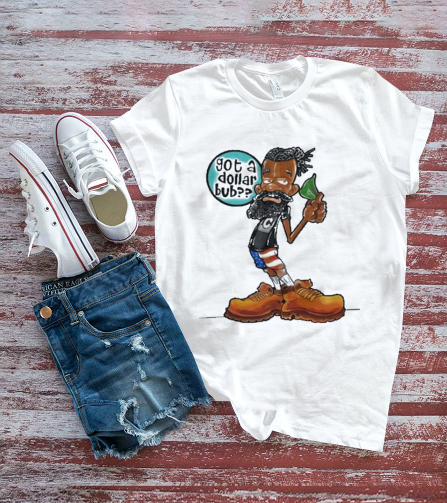 Got A Dollar Bub American Flag Pants Big Shoes T-Shirt