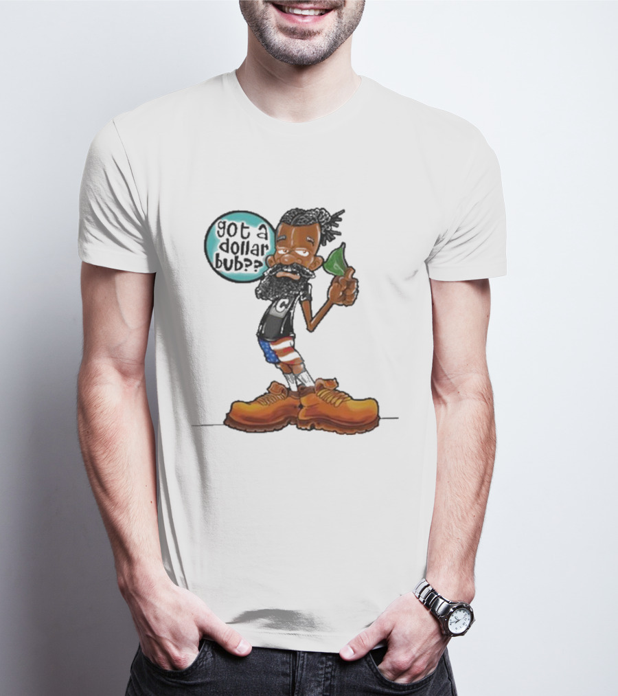 Got A Dollar Bub American Flag Pants Big Shoes T-Shirt